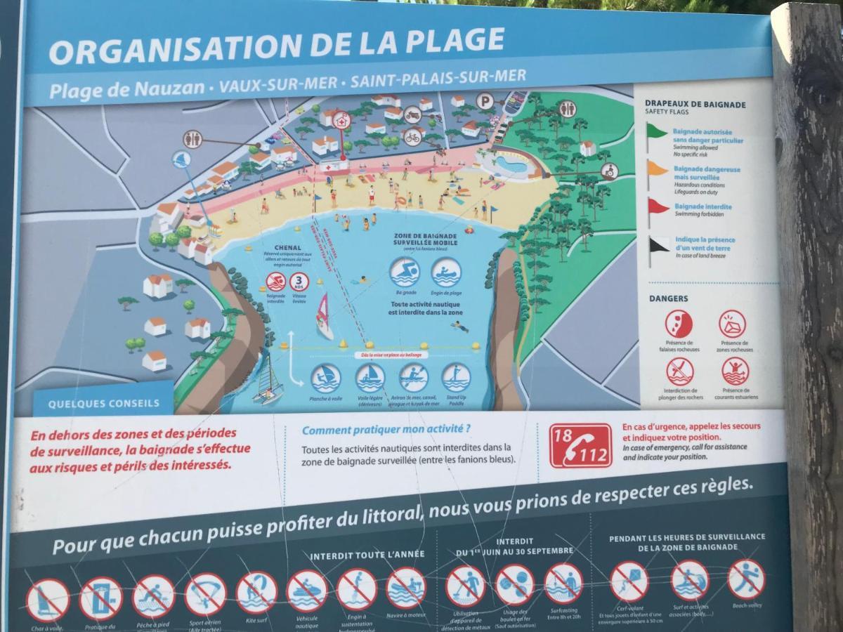 Nauzan Vaux-sur-Mer Exterior foto